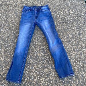 7 For All Mankind Kids standard fit Blue Jeans size 14 denim